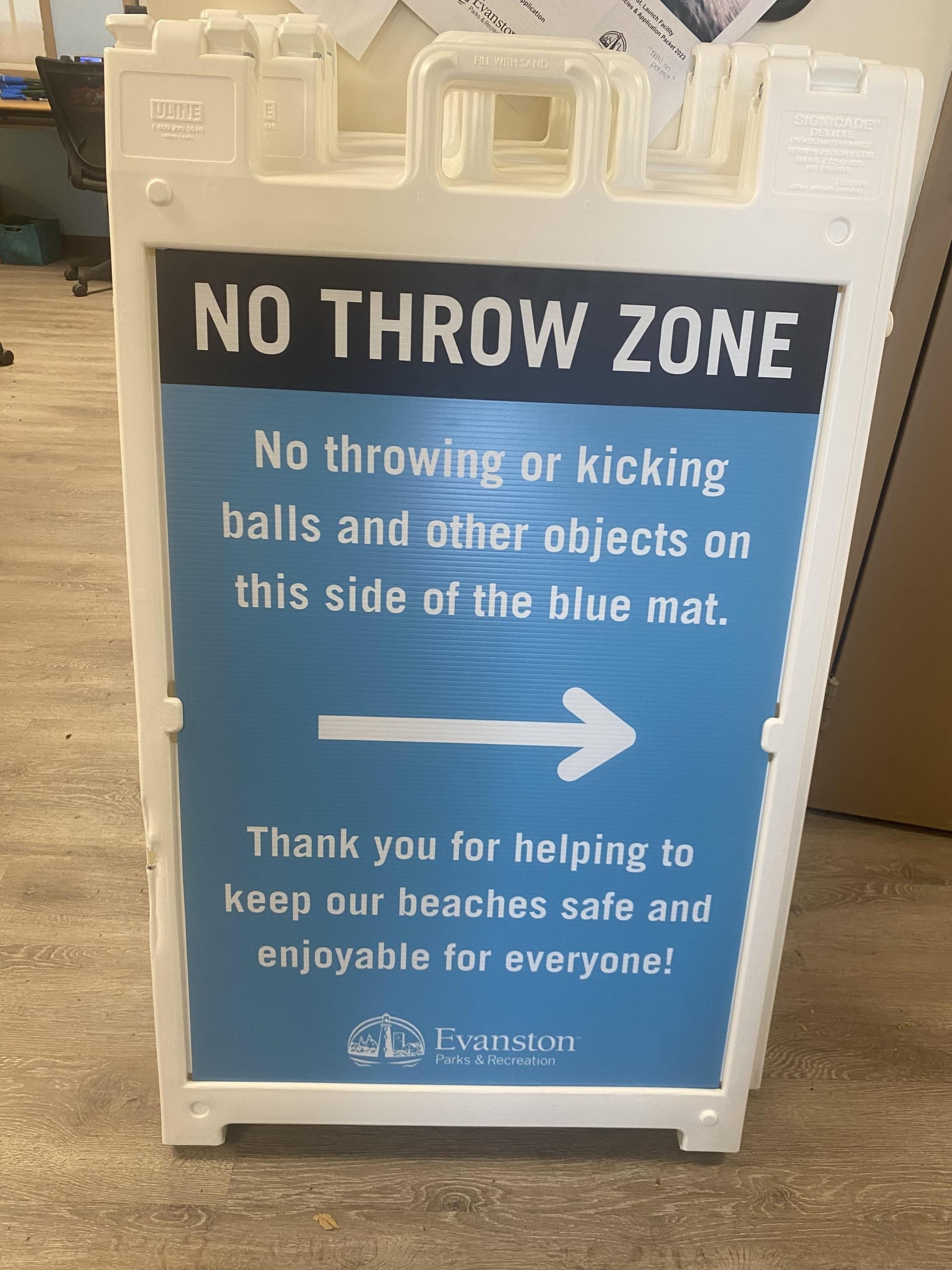 No Throw Zone